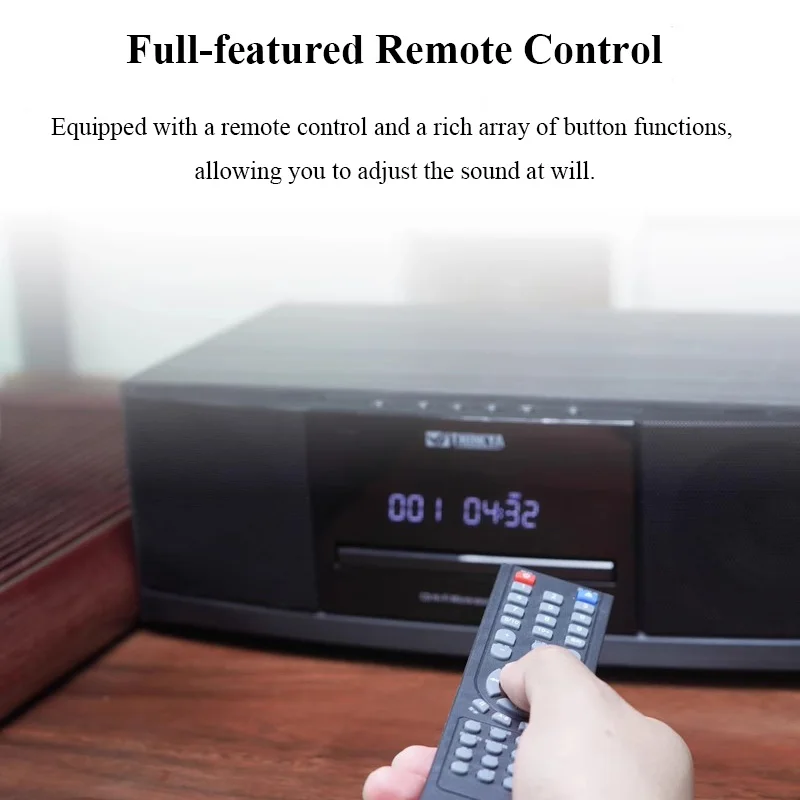 Lettore CD desktop HIFI all-in-one con altoparlanti integrati - immagine 5